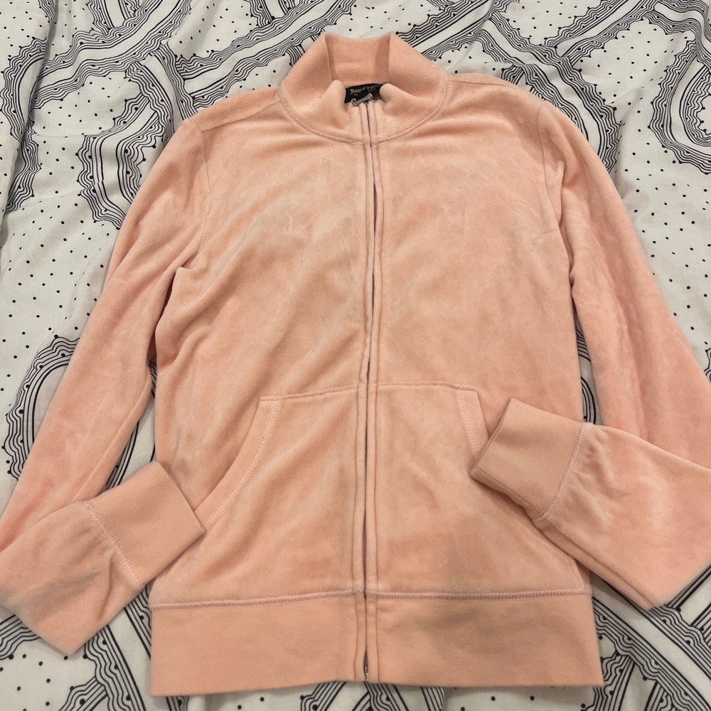 Juicy Couture Soft Pink Teddy Jacket